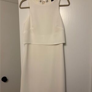 Rag & Bone White Layered Mini Dress